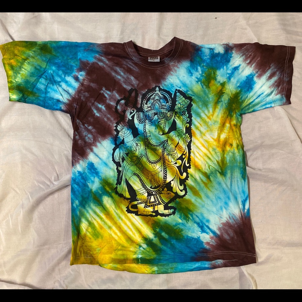 Tie Dye Ganesh T-shirt
